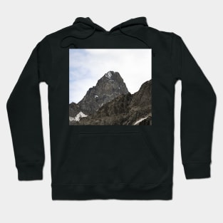 Rocky Mountain Peaks Alpine Landscape Hoodie